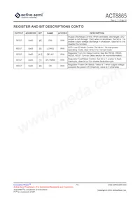 ACT8865QI303-T Datasheet Page 13