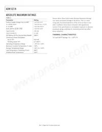 ADM1021AARQZ-R7 Datasheet Page 4