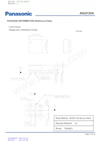 AN30180A-PR Datasheet Page 14