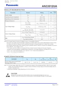 AN33012UA-VB Datenblatt Seite 2