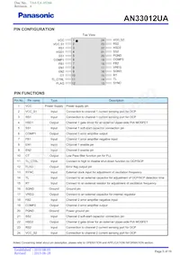 AN33012UA-VB數據表 頁面 5