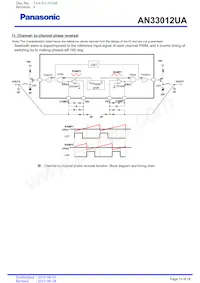 AN33012UA-VB Datasheet Pagina 14