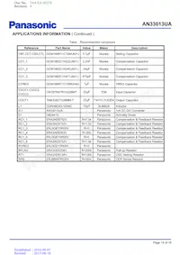AN33013UA-VB Datasheet Page 16