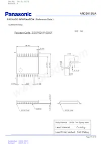 AN33013UA-VB Datasheet Page 17