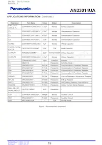 AN33014UA-VB Datasheet Page 19