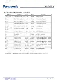 AN33016UA-VB Datasheet Page 16