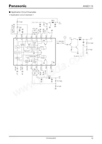 AN8011S-E1V Datasheet Pagina 15