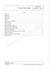 AN8016SH-E1V Datasheet Page 2