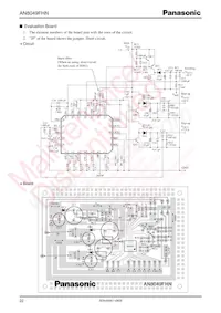 AN8049FHNEBV Datasheet Pagina 22