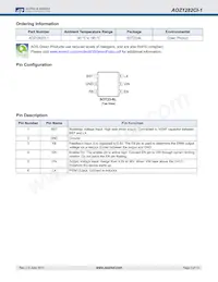 AOZ1282CI-1 Datasheet Page 2