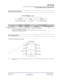 AP1539SDPG-13 Datasheet Page 2