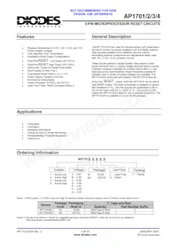AP1703EWL-7 Datasheet Cover