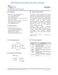 AP2007SL-13 Datasheet Cover