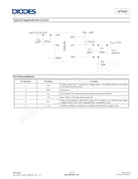 AP3402KTTR-G1 Datasheet Page 2