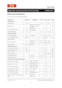 AP3581CMPTR-G1 Datasheet Page 5