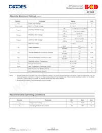 AP3585MTR-G1 Datasheet Page 4