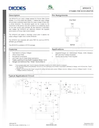 AP4341SNTR-G1 Datasheet Cover