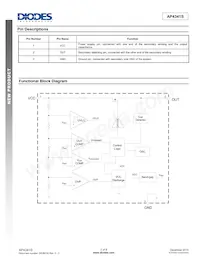 AP4341SNTR-G1 Datasheet Page 2