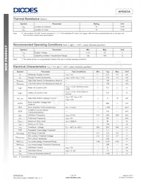 AP6503ASP-13 Datasheet Page 4