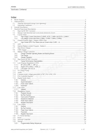 AS3654-T Datasheet Pagina 4