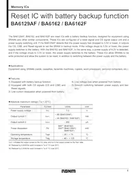 BA6162F-E2 Datasheet Copertura