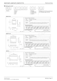 BA9741FS-E2 Datasheet Page 16