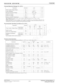 BD8152FVM-TR Datasheet Page 3