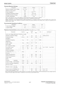 BD8313HFN-TR Datasheet Page 4