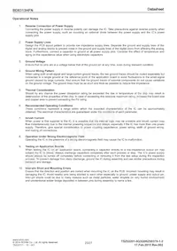 BD8313HFN-TR Datasheet Page 23