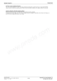 BD86123AEFJ-E2 Datasheet Page 12