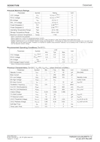 BD8967FVM-TR Datasheet Page 3
