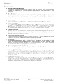 BD9123MUV-E2 Datasheet Page 20