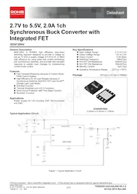 BD9130NV-E2 Datasheet Cover