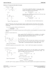 BD9161FVM-LBTR Datasheet Page 12