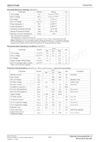 BD9161FVM-TR Datasheet Page 3