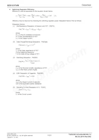 BD9161FVM-TR Datasheet Page 11