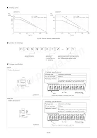 BD9300FV-E2 Datasheet Page 15
