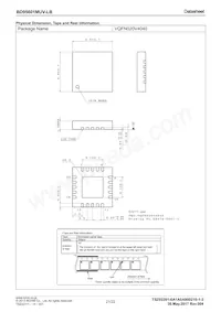 BD95601MUV-LBE2 Datasheet Page 21