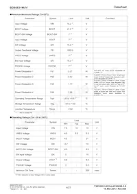 BD95831MUV-E2 Datasheet Page 4