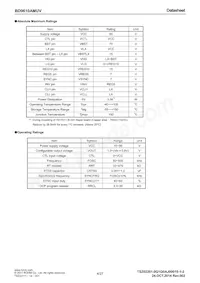 BD9610AMUV-E2 Datasheet Page 4
