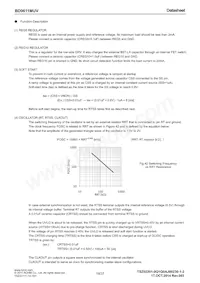 BD9611MUV-RE2 Datasheet Page 19