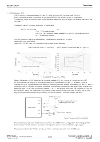 BD9611MUV-RE2 Datasheet Pagina 22