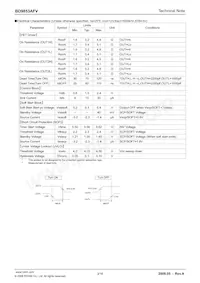 BD9853AFV-E2 Datasheet Page 3