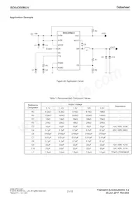 BD9A300MUV-E2 Datasheet Page 21