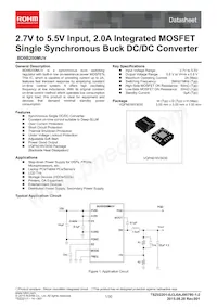 BD9B200MUV-E2 Datasheet Cover