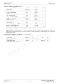 BD9B200MUV-E2 Datasheet Page 5