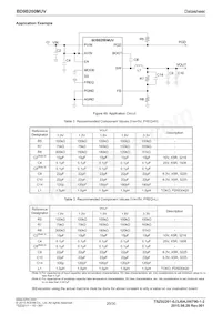BD9B200MUV-E2 Datasheet Page 20