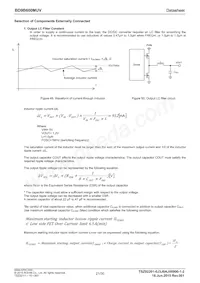 BD9B600MUV-E2 데이터 시트 페이지 21