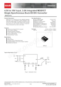 BD9C301FJ-E2 Datasheet Cover