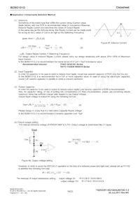 BD9G101G-TR Datasheet Page 16